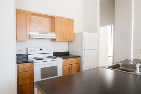 Lofts on Arthington kitchen
